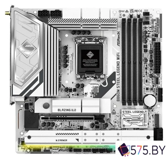 Материнская плата ASRock B860M Steel Legend WiFi в магазине 575.by