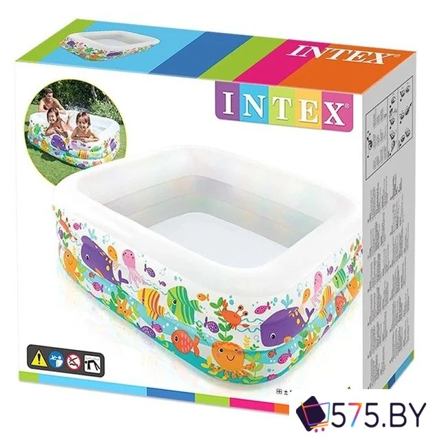 Надувной бассейн Intex Sea Aquarium 57471 (159х50) в магазине 575.by