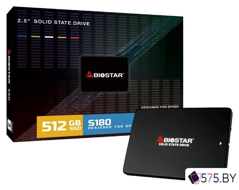 SSD BIOSTAR S180 512GB S180-512G в магазине 575.by