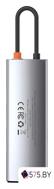 Док-станция Baseus Metal Gleam Series 8-in-1 Multifunctional Type-C HUB Docking Station CAHUB-CV0G в магазине 575.by