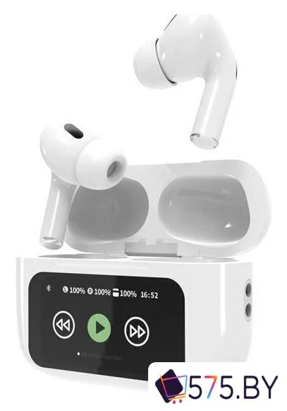 Наушники GMB Audio TWS-LCD-ANC-01-W в магазине 575.by