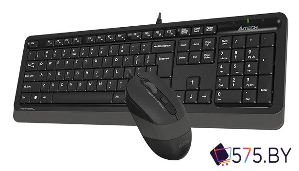 Офисный набор A4Tech Fstyler F1010 (черный/серый) в магазине 575.by
