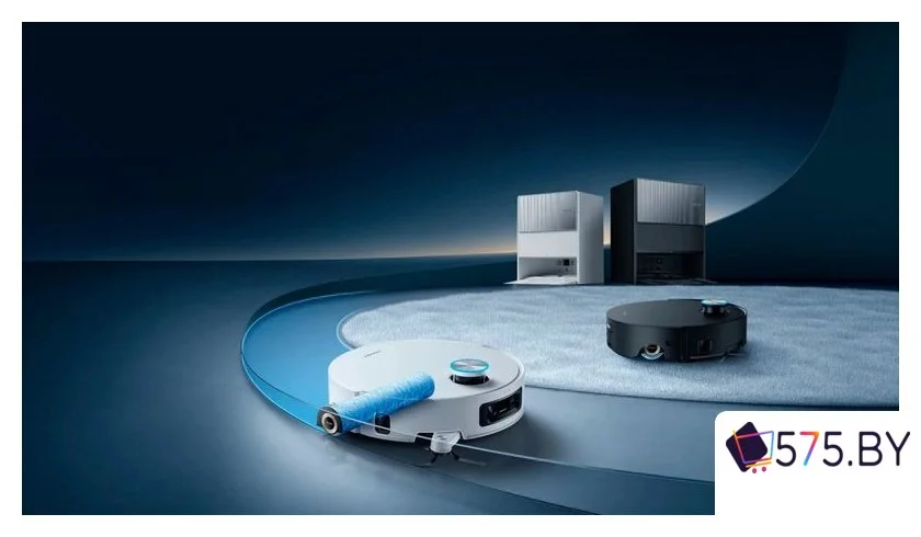 Робот-пылесос Dreame Robot Vacuum Aqua10 Ultra Roller Complete Black RLH71DE-1 (евровилка, черный) в магазине 575.by