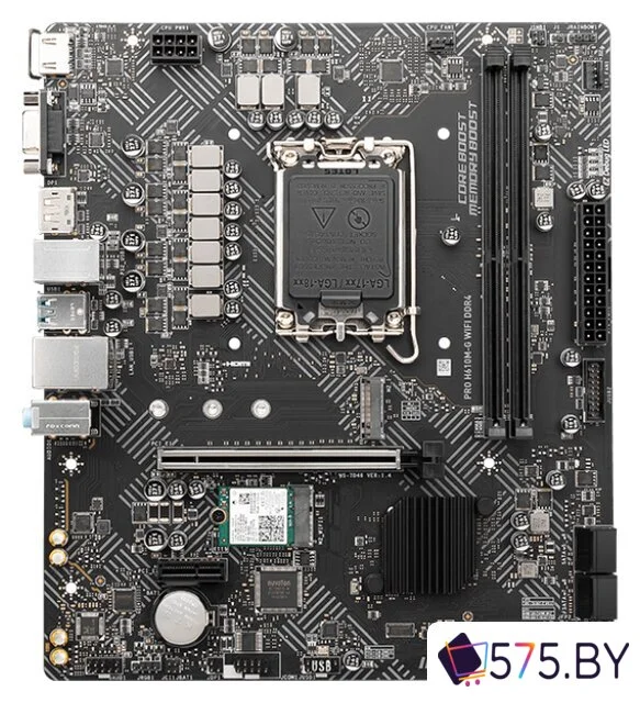Материнская плата MSI PRO H610M-G WiFi DDR4 в магазине 575.by