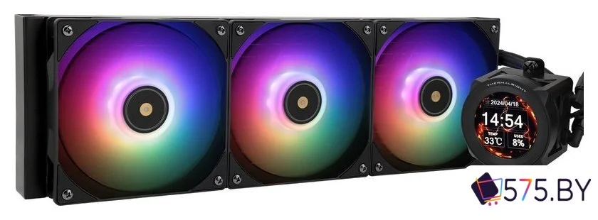 Система жидкостного охлаждения для процессора Thermalright Core Vision 360 ARGB (черный) в магазине 575.by