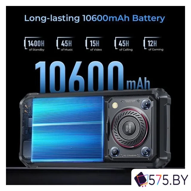 Телефон Oukitel WP36 (черный) в магазине 575.by