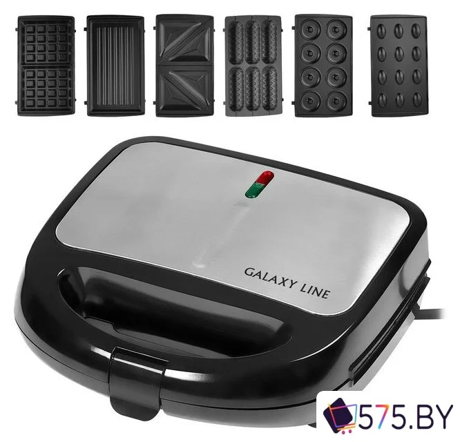 Многофункциональная сэндвичница Galaxy Line GL2981 в магазине 575.by