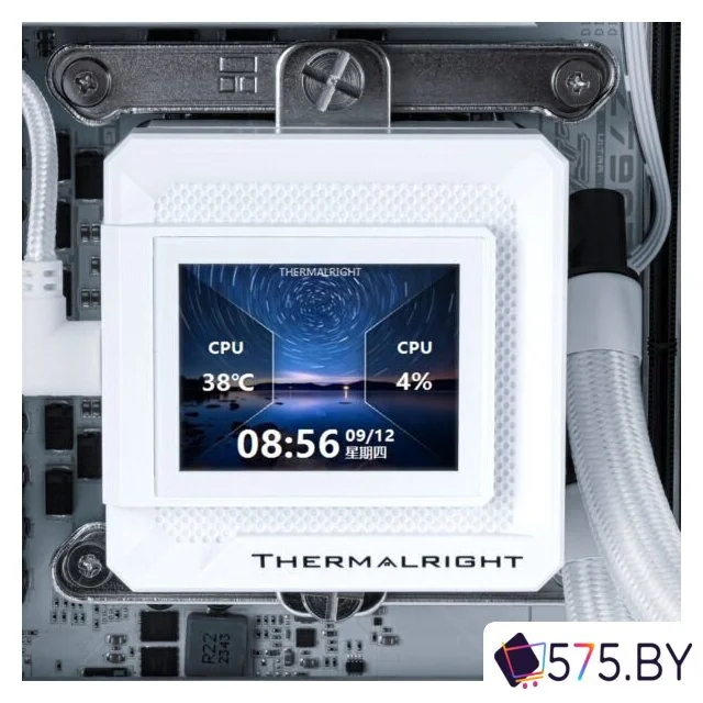 Система жидкостного охлаждения для процессора Thermalright Frozen Warframe 360 SE ARGB V2 (белый) в магазине 575.by