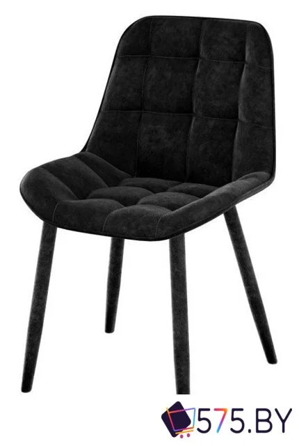 Стул ВВР Бостон-М (черный/черный, велюр) в магазине 575.by
