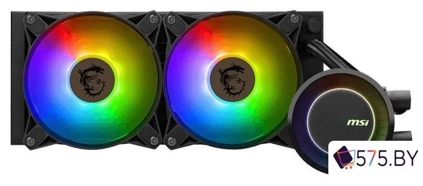 Система жидкостного охлаждения для процессора MSI MAG CoreLiquid E240 (черный) в магазине 575.by