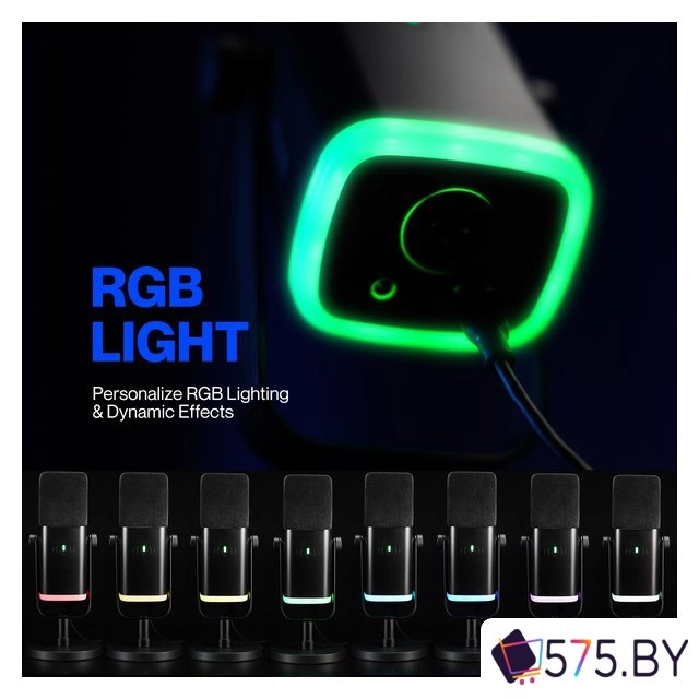 Проводной микрофон FIFINE AM8 (черный) в магазине 575.by