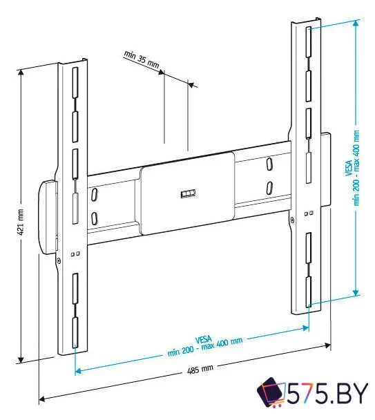 Кронштейн для телевизора Holder LCD-F4611 в магазине 575.by