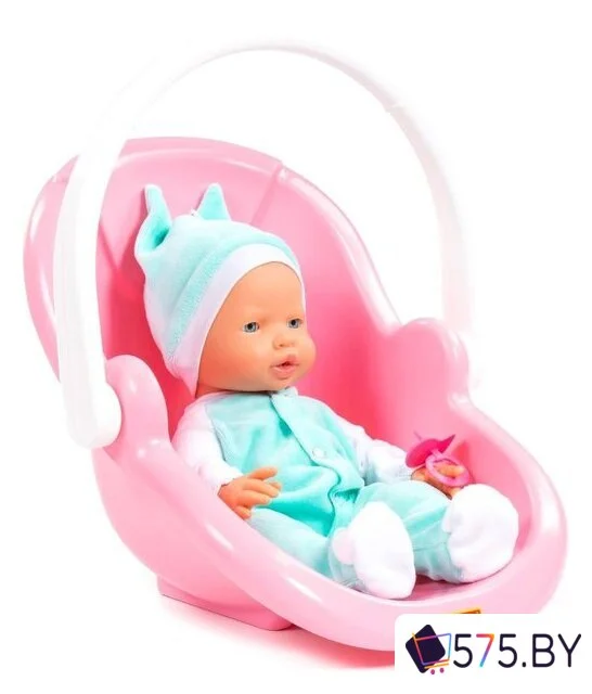 Пупс Полесье Веселый с соской и переноской 86761 в магазине 575.by