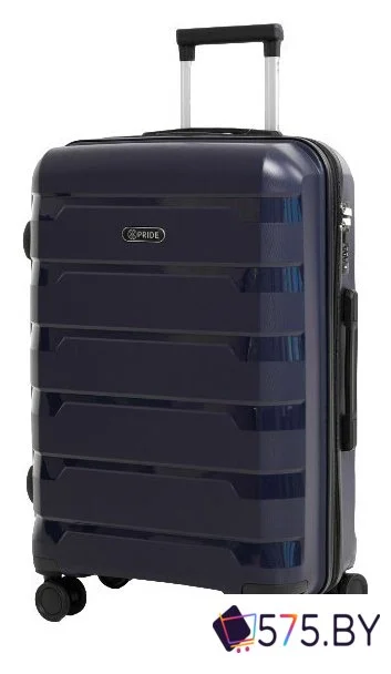 Чемодан-спиннер Pride PP-9602 (S, синий) в магазине 575.by