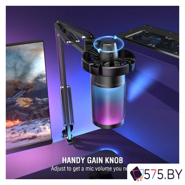 Проводной микрофон FIFINE A6T (черный) в магазине 575.by