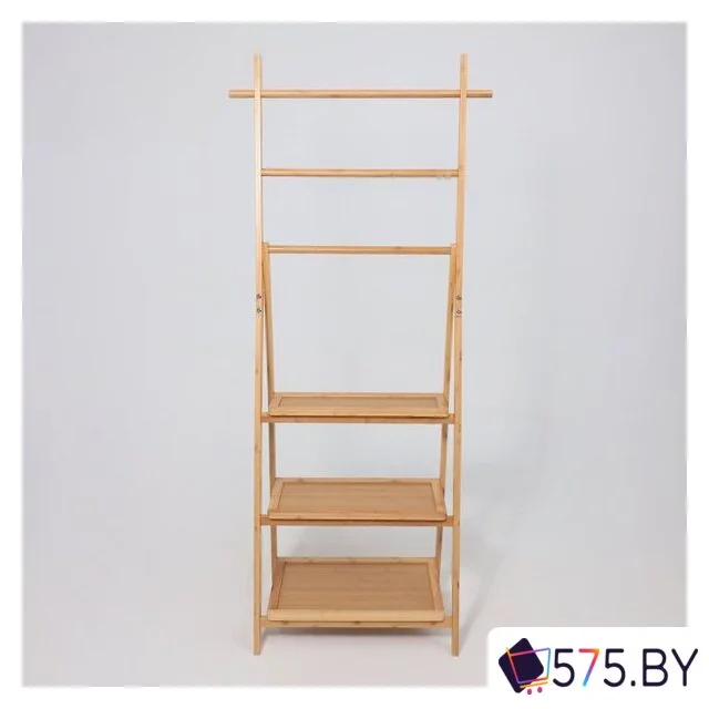 Стеллаж AksHome Iris-3 (бамбук) в магазине 575.by