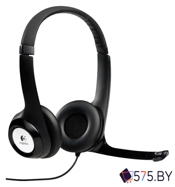 Офисная гарнитура Logitech H390 (черный) в магазине 575.by
