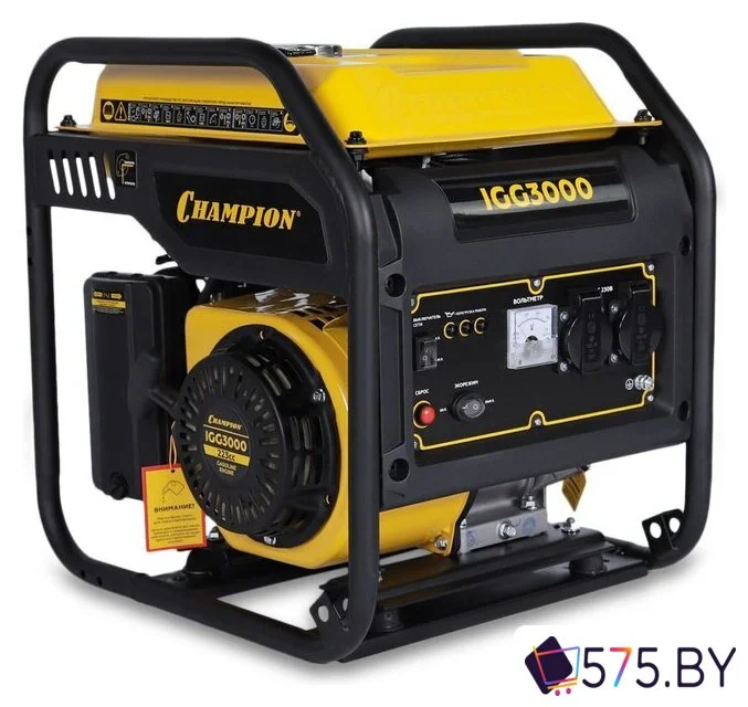 Бензиновый генератор Champion IGG3000 в магазине 575.by