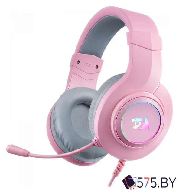 Наушники Redragon Hylas (розовый) в магазине 575.by