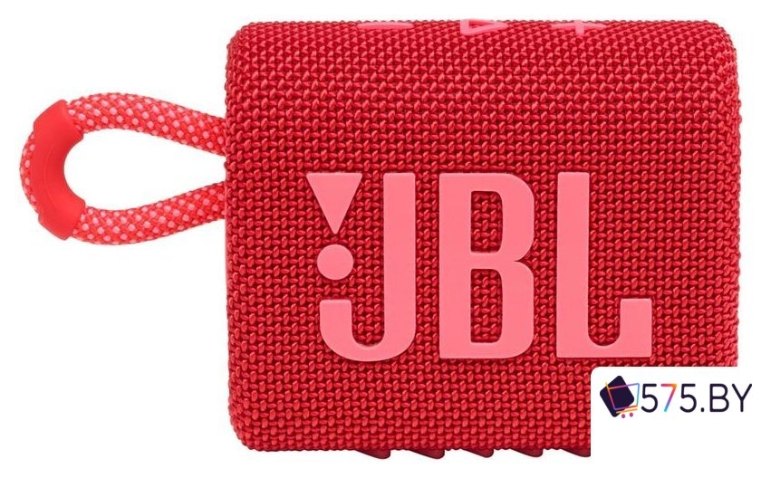 Беспроводная колонка JBL Go 3 (красный) в магазине 575.by
