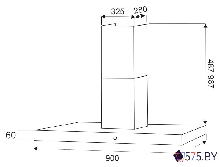 Кухонная вытяжка Exiteq Ex-1069 в магазине 575.by