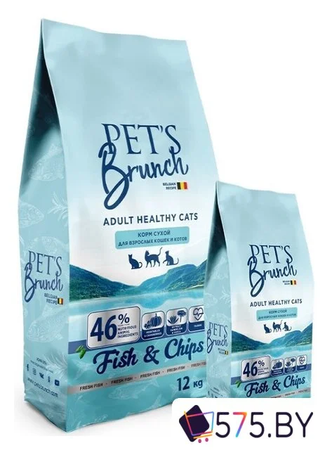 Сухой корм для кошек Pet's Brunch для взрослых кошек и котов, имеющих доступ на улицу (2 кг) в магазине 575.by