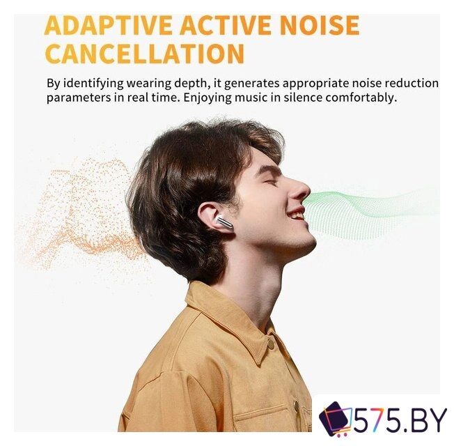 Наушники QCY AilyBuds Pro (белый) в магазине 575.by