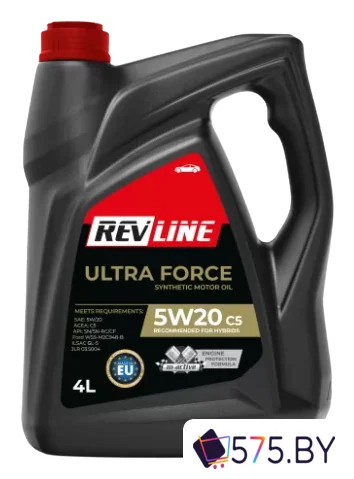 Моторное масло Revline Ultra Force C5 5W-20 4л в магазине 575.by
