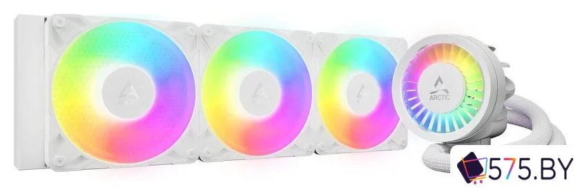 Система жидкостного охлаждения для процессора Arctic Liquid Freezer III Pro 360 A-RGB White ACFRE00188A в магазине 575.by