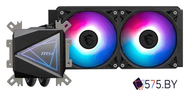Система жидкостного охлаждения для процессора MSI MAG CoreLiquid I240 (черный) в магазине 575.by