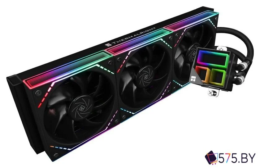 Система жидкостного охлаждения для процессора Thermalright Frozen Infinity 360 ARGB (черный) в магазине 575.by