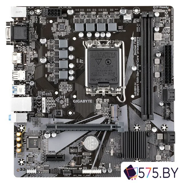 Материнская плата Gigabyte H610M H (rev. 1.0) в магазине 575.by