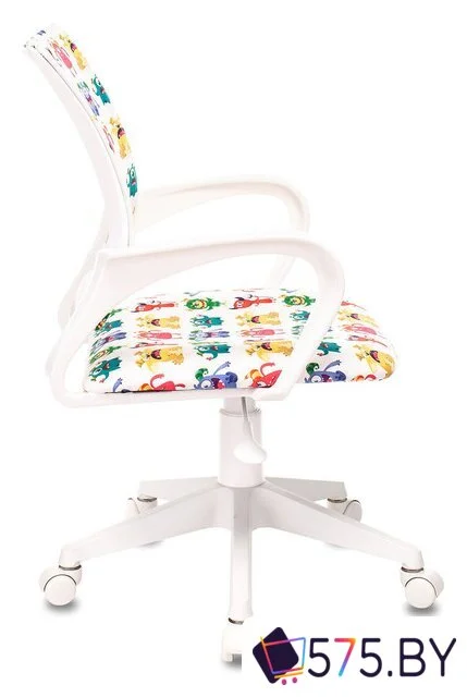 Офисное кресло Бюрократ Burokids 1W 1687096 (белый/пластик белый) в магазине 575.by