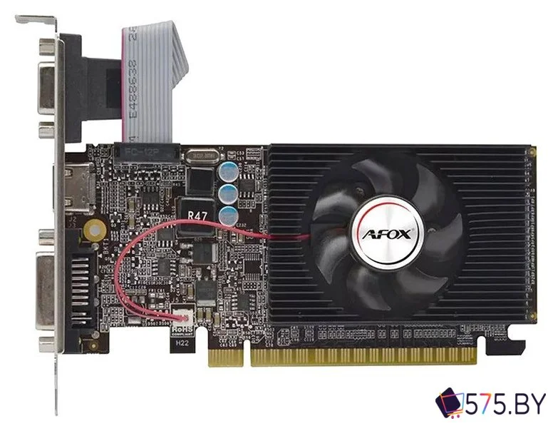 Видеокарта AFOX GeForce GT 610 1GB GDDR3 AF610-1024D3L7-V6 в магазине 575.by