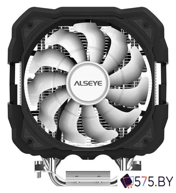 Кулер для процессора ALSEYE M120D Plus (черный) в магазине 575.by