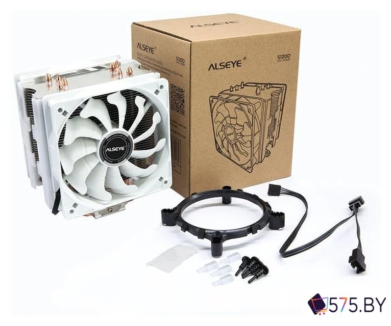 Кулер для процессора ALSEYE S120D-W в магазине 575.by