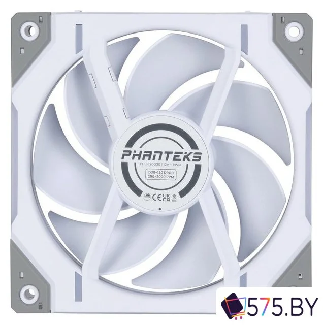 Комплект вентиляторов для корпуса Phanteks D30-120 D-RGB Regular White Triple PH-F120D30_DRGB_PWM_WT01_3P в магазине 575.by