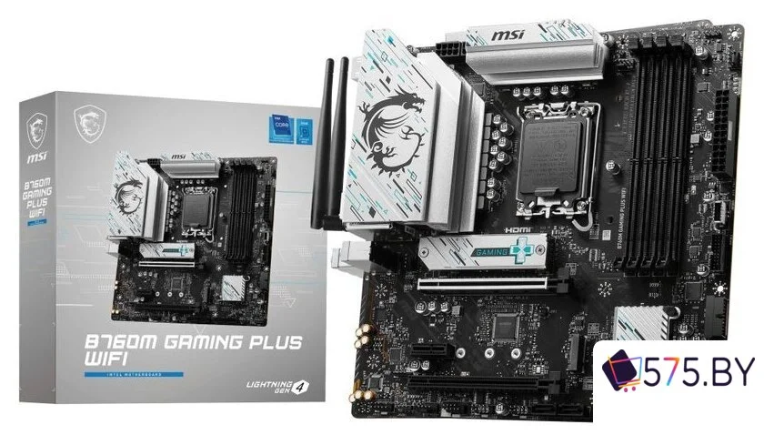 Материнская плата MSI B760M Gaming Plus WiFi в магазине 575.by