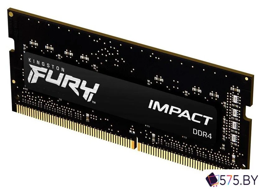Оперативная память Kingston FURY Impact 2x8GB DDR4 SODIMM PC4-25600 KF432S20IBK2/16 в магазине 575.by
