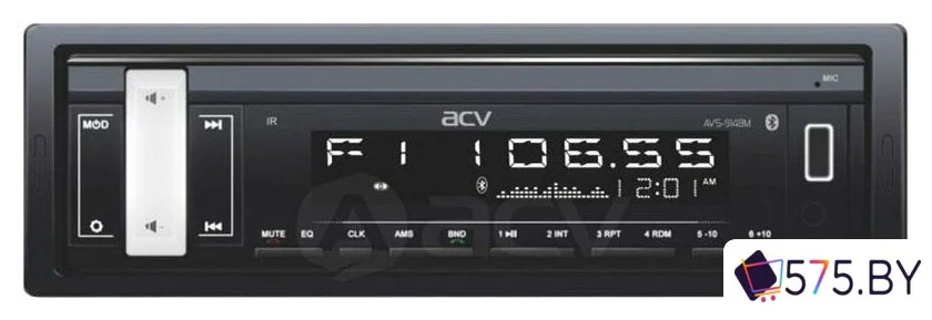 USB-магнитола ACV AVS-914BM в магазине 575.by