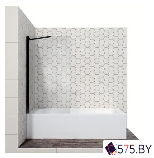 Стеклянная шторка для ванны Ambassador Bath Screens 16041206 70 в магазине 575.by