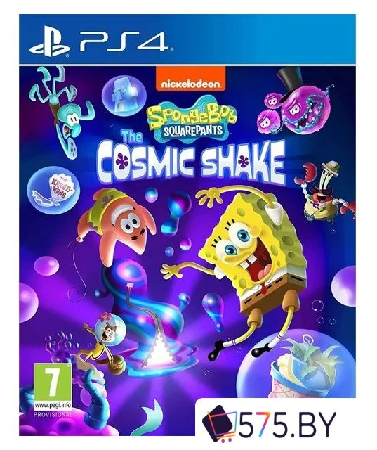 Игры для приставок PlayStation 4 SpongeBob SquarePants: The Cosmic Shake в магазине 575.by