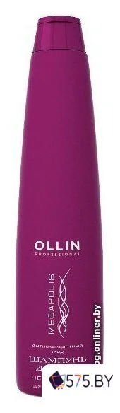 Шампунь Ollin Professional Megapolis детокс на основе черного риса 400 мл в магазине 575.by