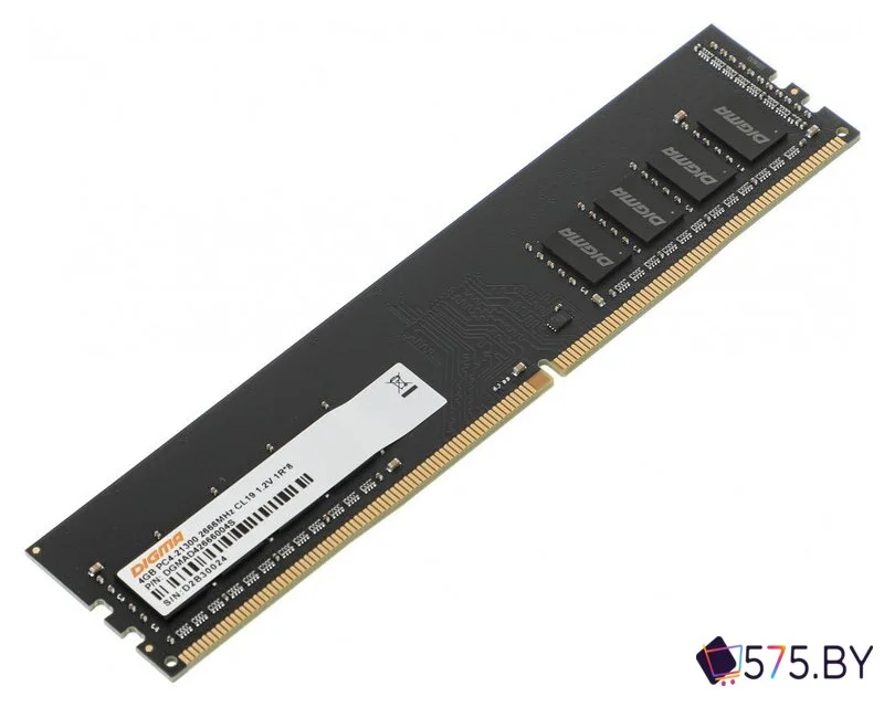 Оперативная память Digma 4ГБ DDR4 2666 МГц DGMAD42666004S в магазине 575.by