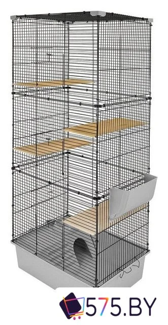 Клетка Дарэленд Craft 60 Шиншилла-3 43072св-сер-черн в магазине 575.by