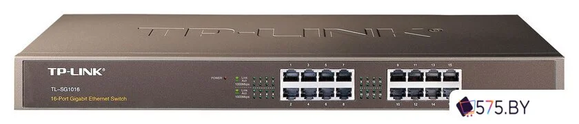 Неуправляемый коммутатор TP-Link TL-SG1016 в магазине 575.by