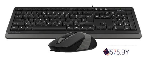 Офисный набор A4Tech Fstyler F1010 (черный/серый) в магазине 575.by