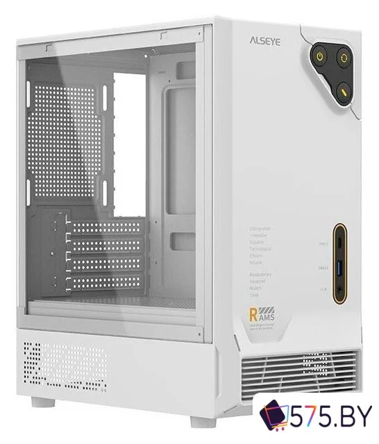 Корпус ALSEYE RAMS 1.0 Type-C (белый) в магазине 575.by