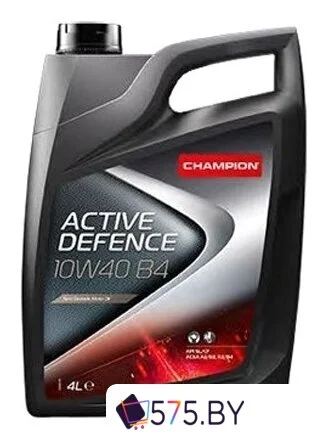 Моторное масло Champion Active Defence B4 10W-40 4л в магазине 575.by