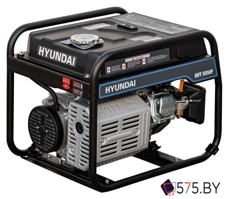 Бензиновый генератор Hyundai HHY 5550F в магазине 575.by